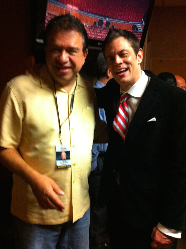 With Johnny Knoxville of Bad Grandpa and Jackass fame at a gathering in Las Vegas