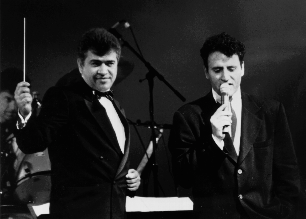 Paul conducting for Frank Stallone in Reno