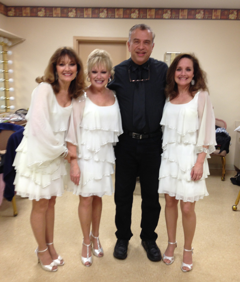 Backstage with the fabulous Lennon Sisters