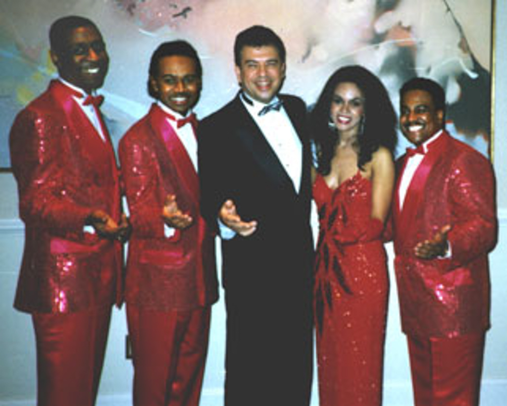 Paul as the conductor of the Platters for three tours of Japan