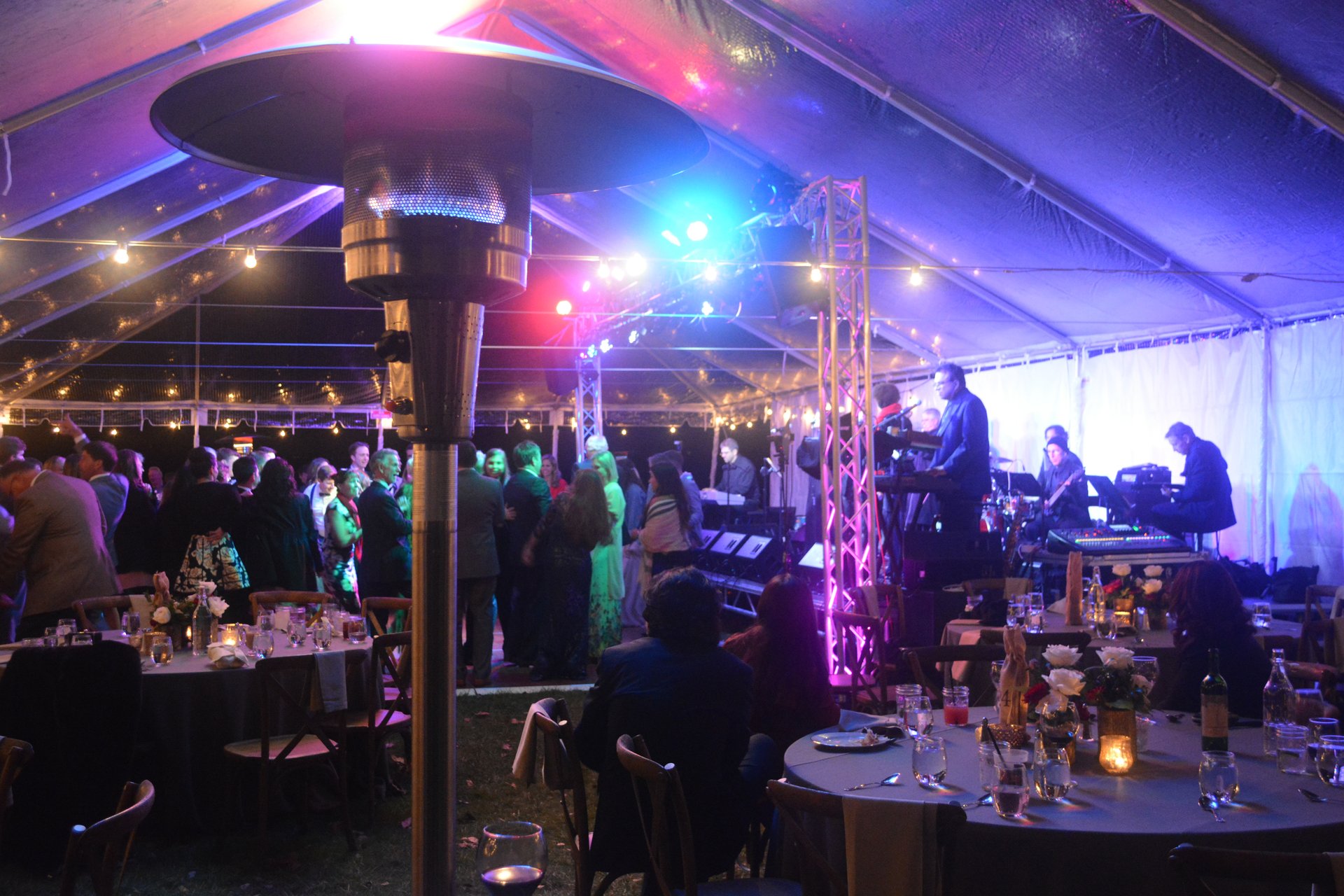 Paul Vesco Band performing for a corporate event