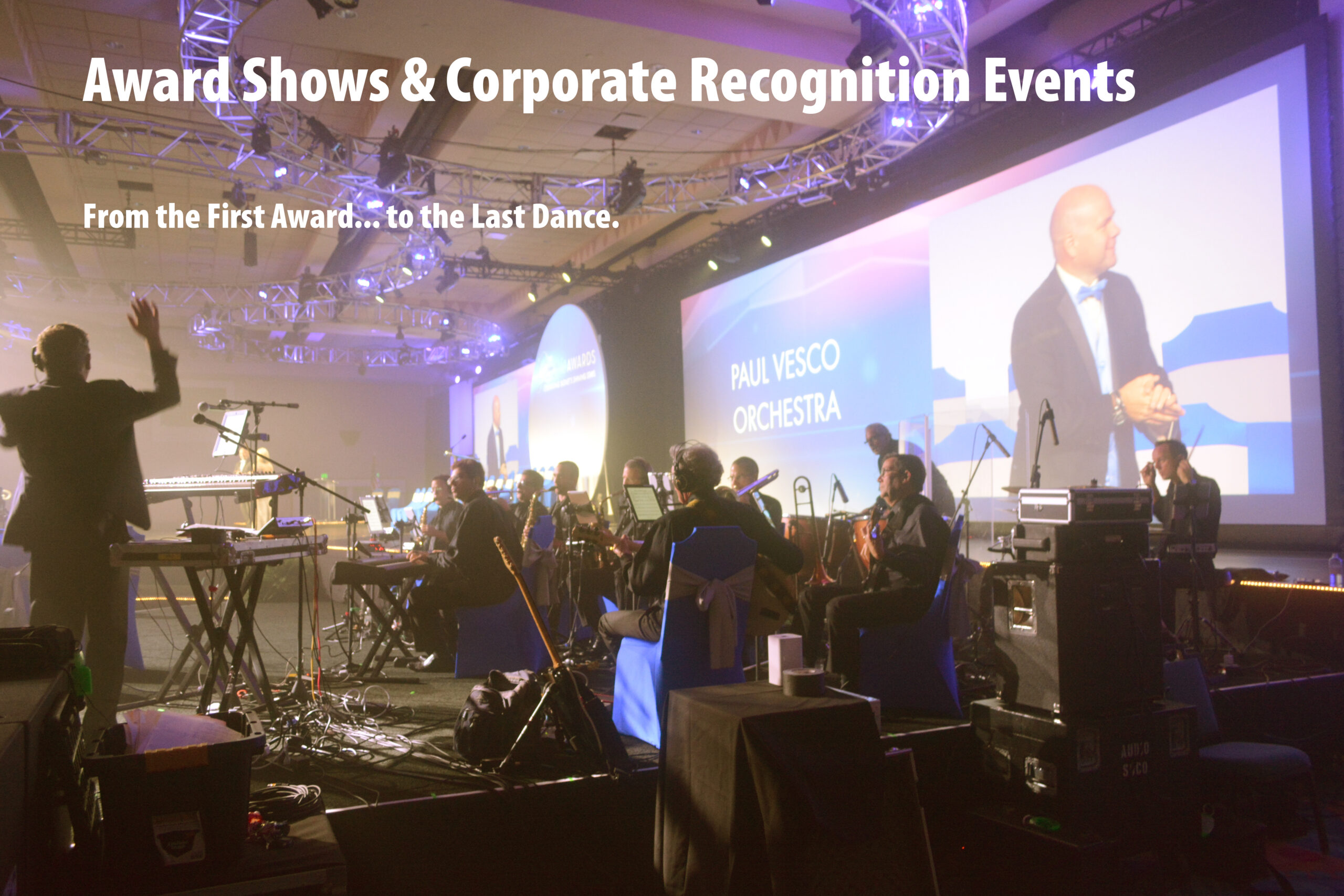 Paul Vesco Orchestra Corporate Awards Show