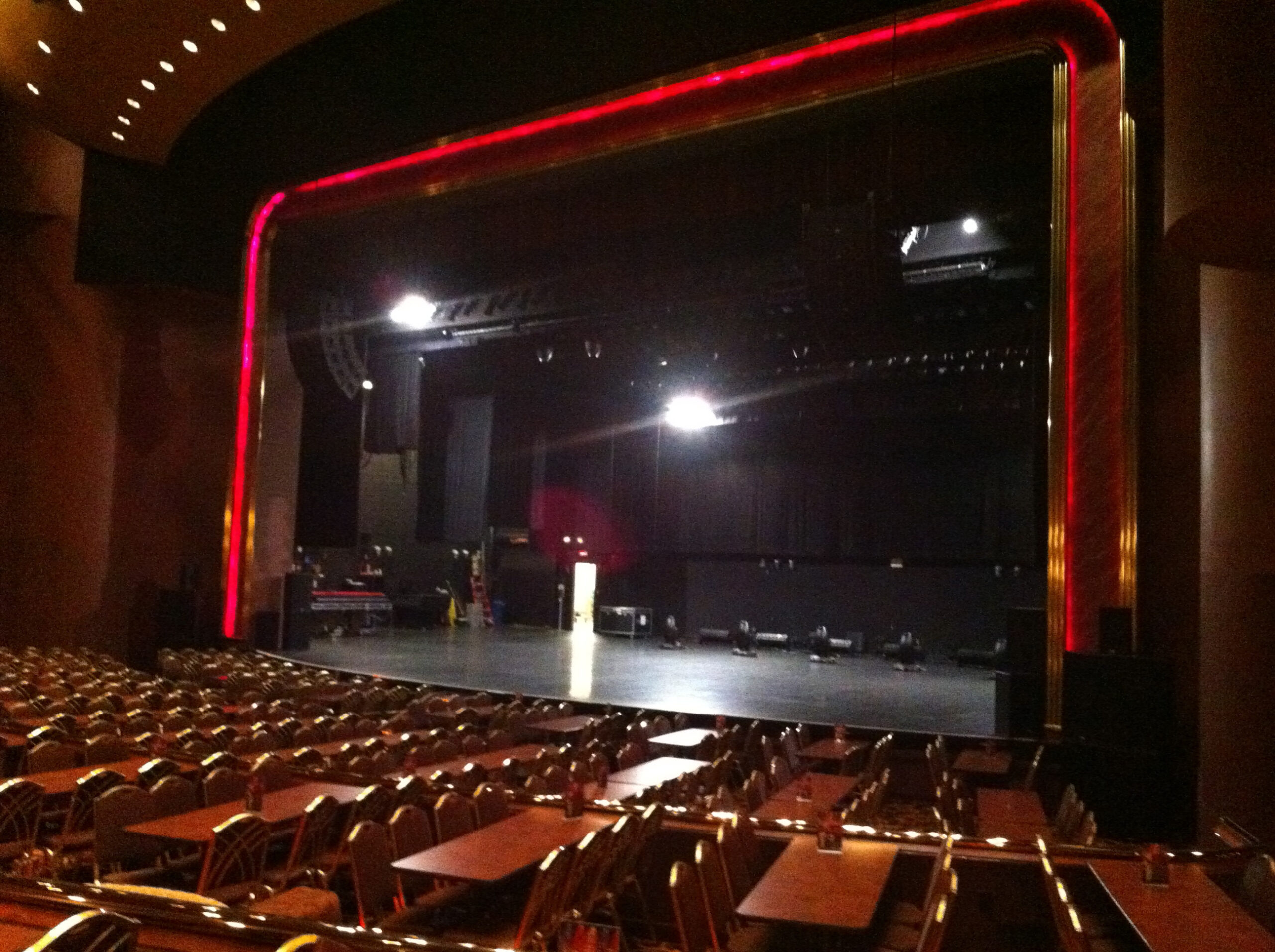 Paul Vesco Orchestra performing at a notable venue