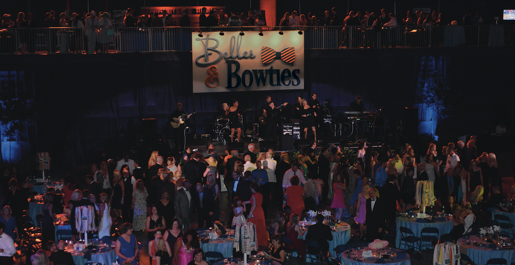 Corporate event venue featuring the Paul Vesco Band